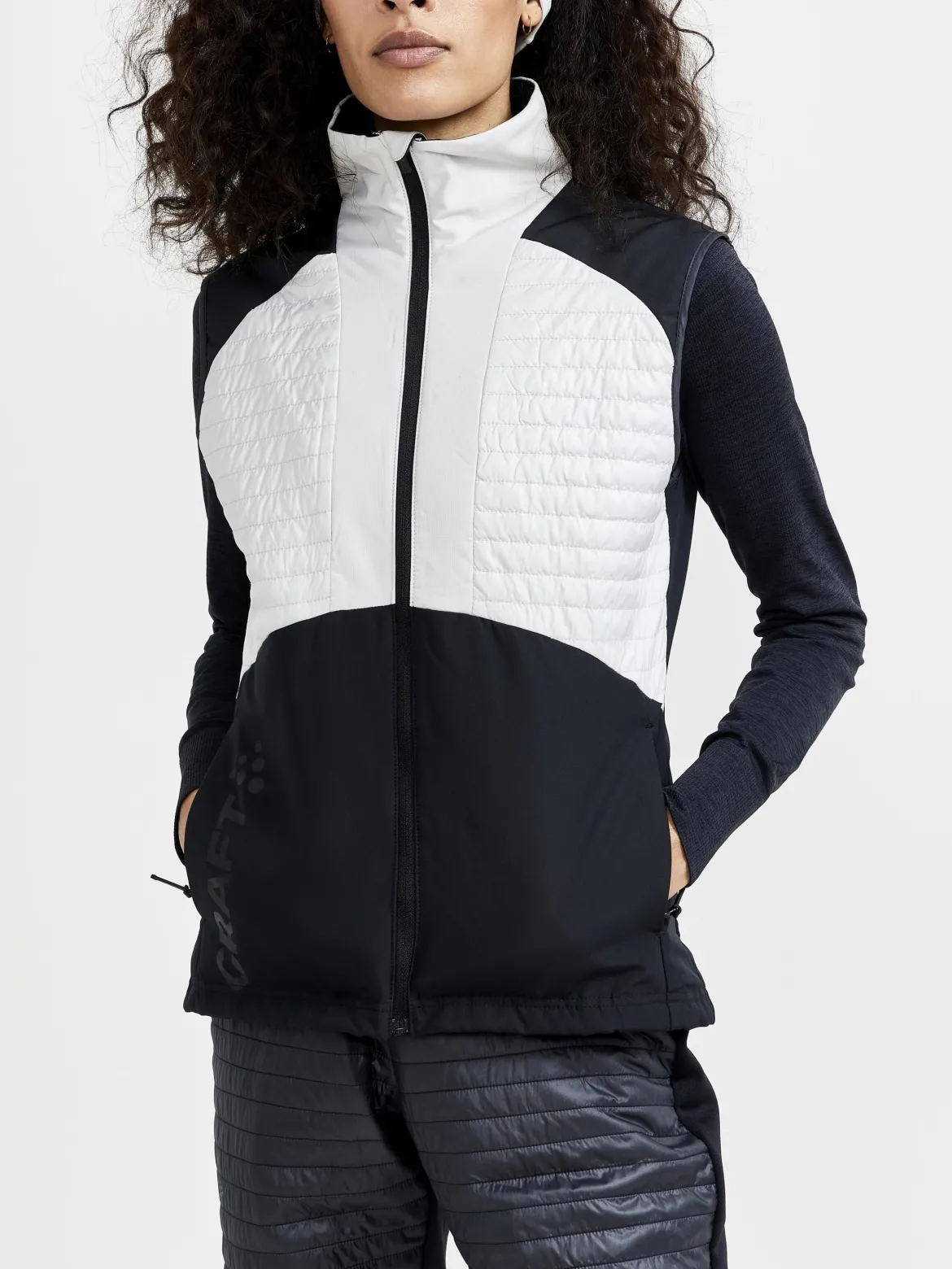 Women's ADV Storm Insulate XC Vest - ASH/BLACK