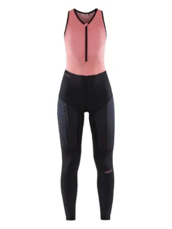 Women's ADV SubZ Cycling Bib Tights - BLACK/CORAL