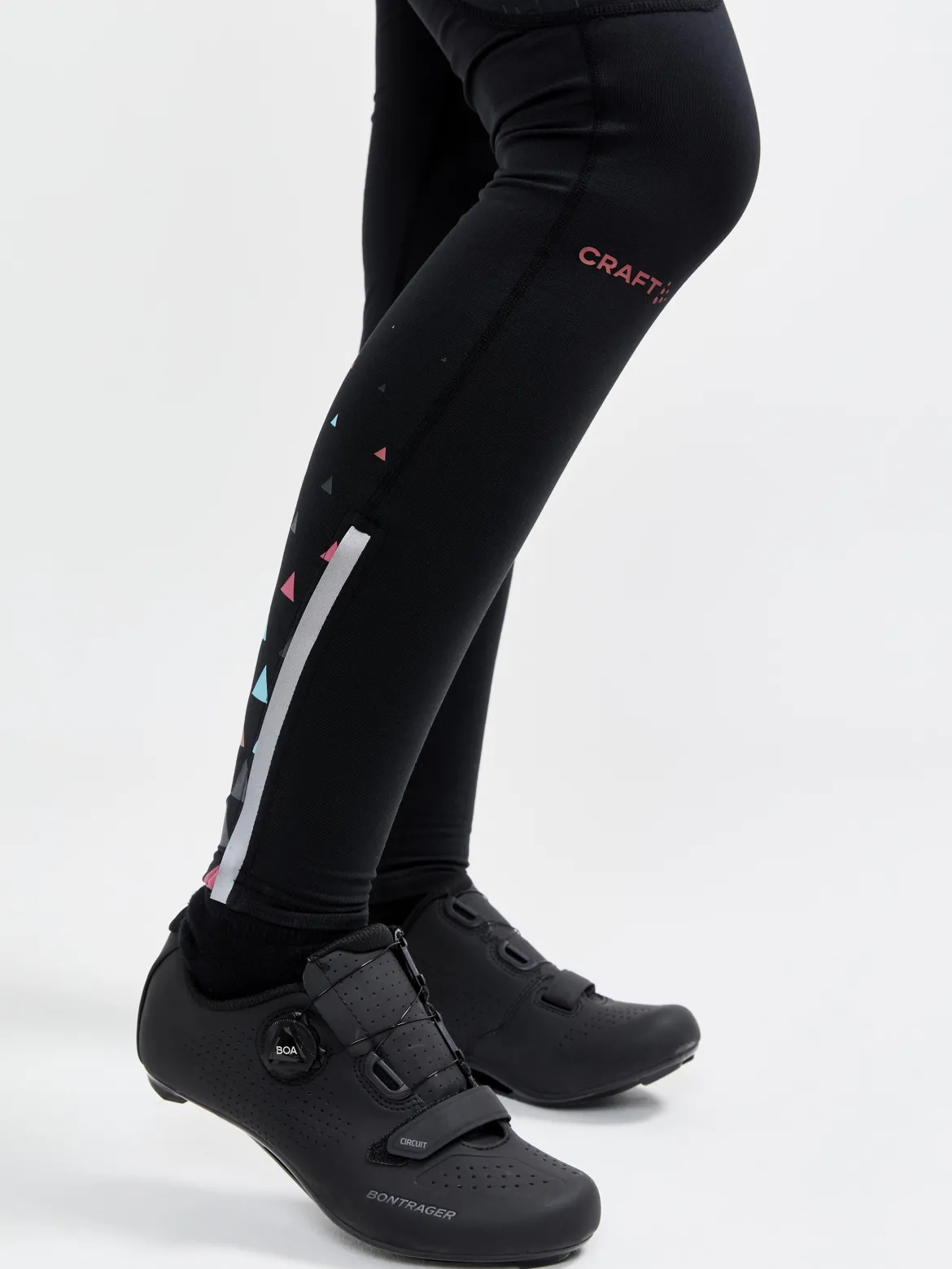 Women's ADV SubZ Cycling Bib Tights - BLACK/CORAL