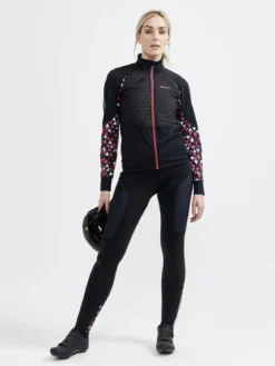 Women's ADV SubZ Cycling Bib Tights - BLACK/CORAL