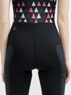 Women's ADV SubZ Cycling Bib Tights - BLACK/CORAL