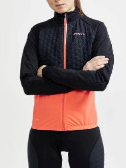 Women's ADV SubZ Lumen Cycling Jacket - BLACK/SHOCK