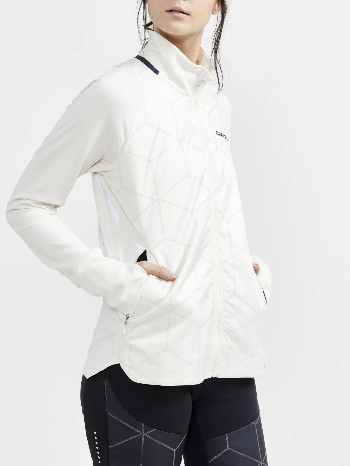 Women's ADV SubZ Lumen Running Jacket 2 - WHISPER