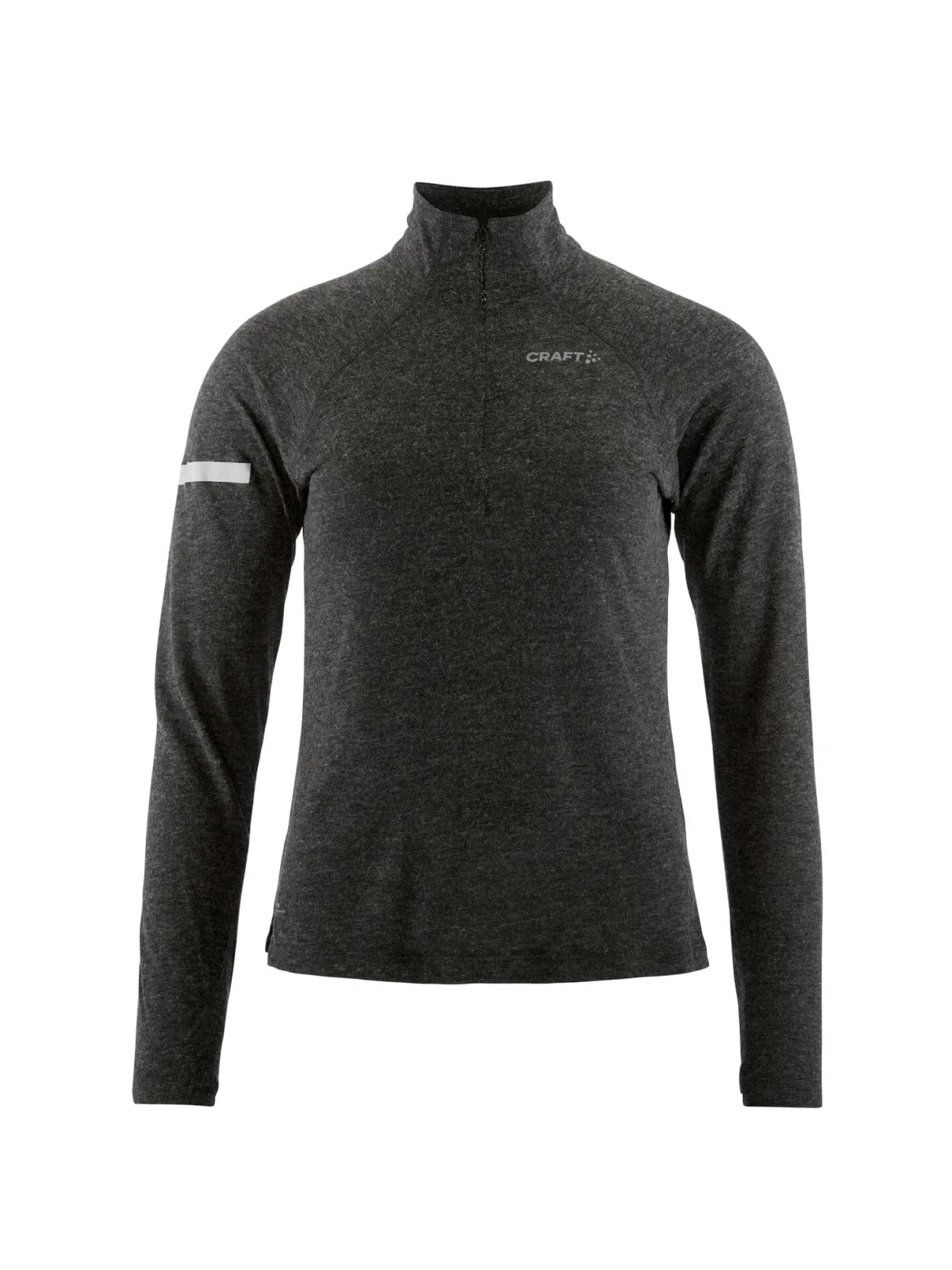 Women's ADV SubZ Wool Longsleeve Tee 3 - Black Melange