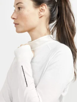 Women's ADV SubZ Wool Running Tee 2 - WHISPER