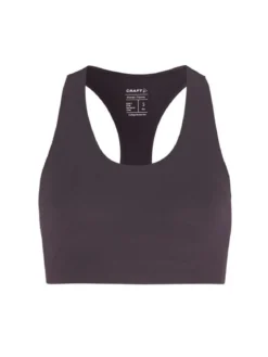 Women's Collective Padded Sports Bra - DK PLUM