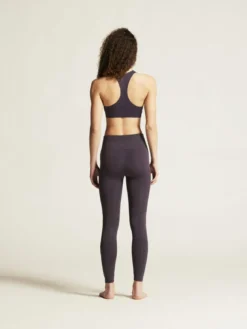 Women's Collective Padded Sports Bra - DK PLUM