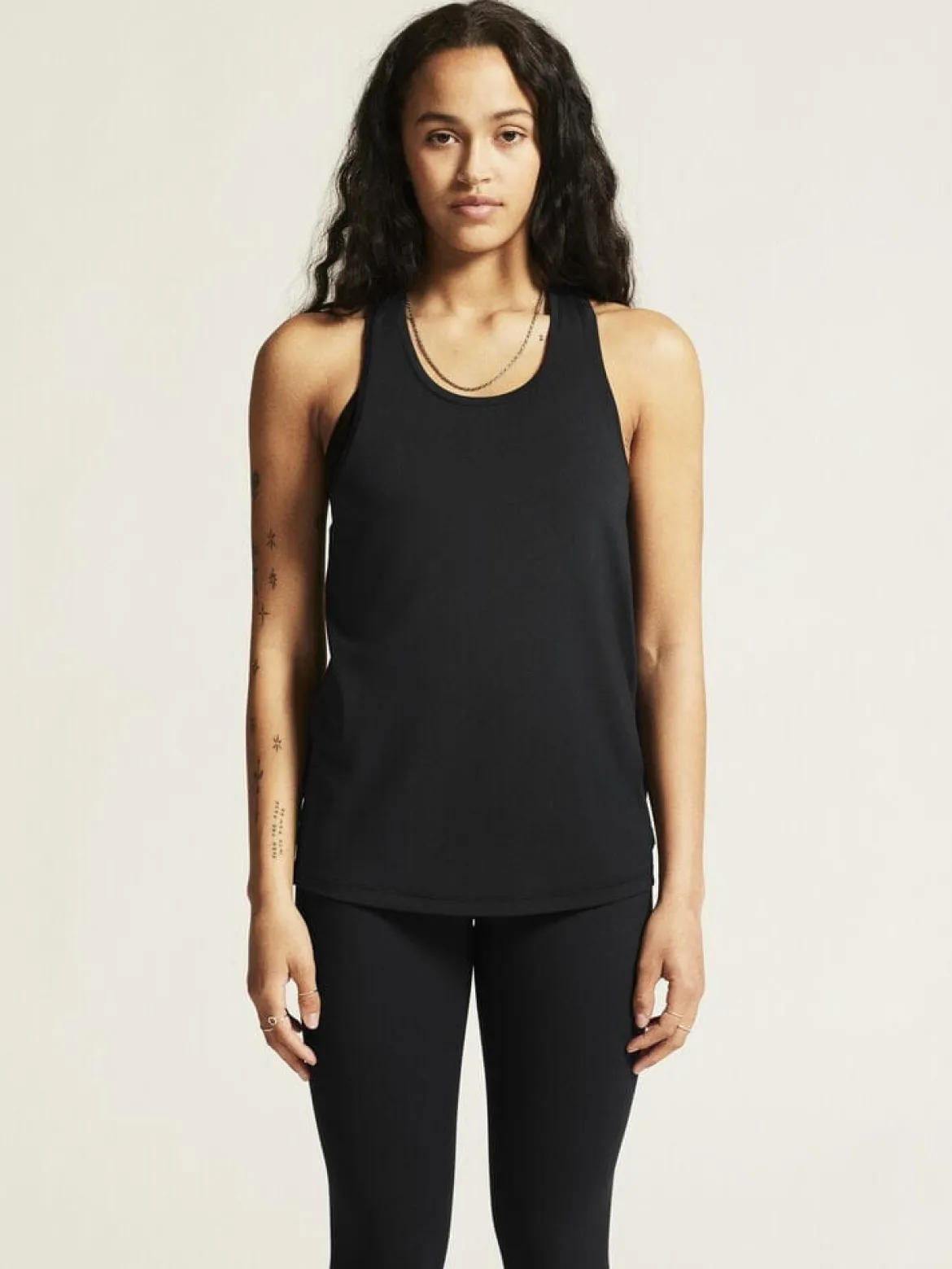 Women's Collective Singlet - Black