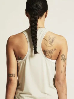Women's Collective Singlet - Plaster