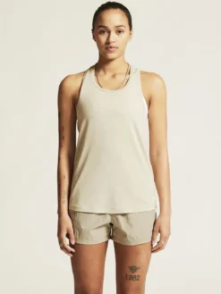 Women's Collective Singlet - Plaster