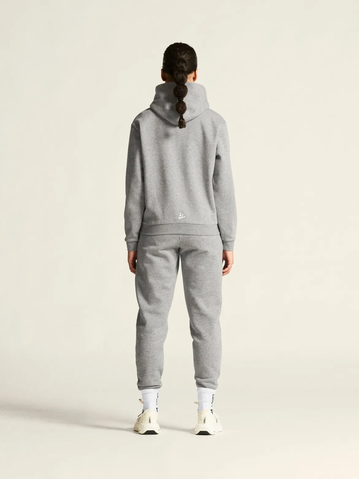 Women's Community 2.0 Logo Full-Zip Hoodie - GREY MELANGE