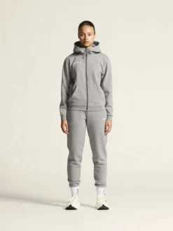 Women's Community 2.0 Logo Full-Zip Hoodie - GREY MELANGE