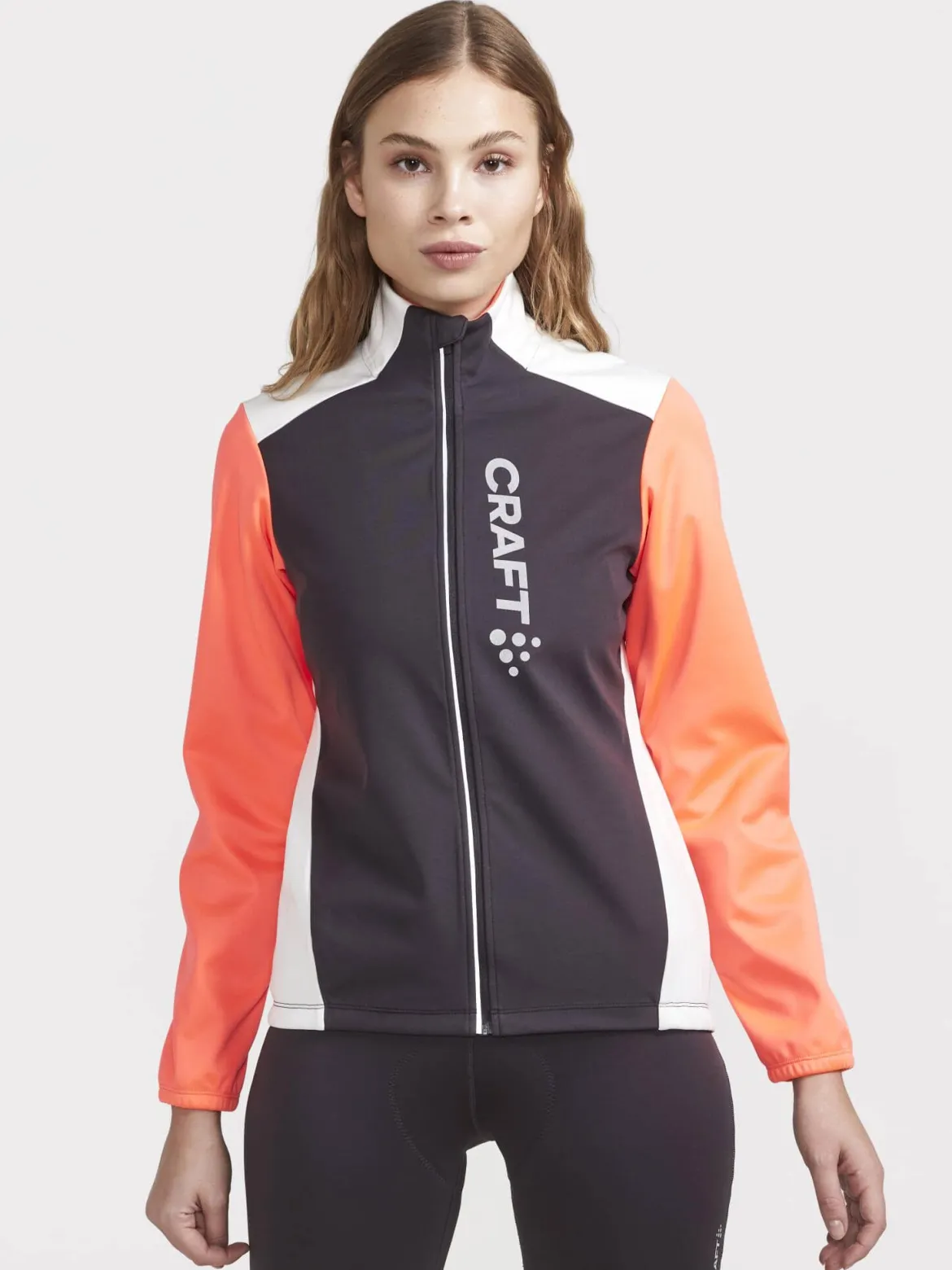Women's Core Bike SubZ Lumen Jacket - SLATE-SHOCK