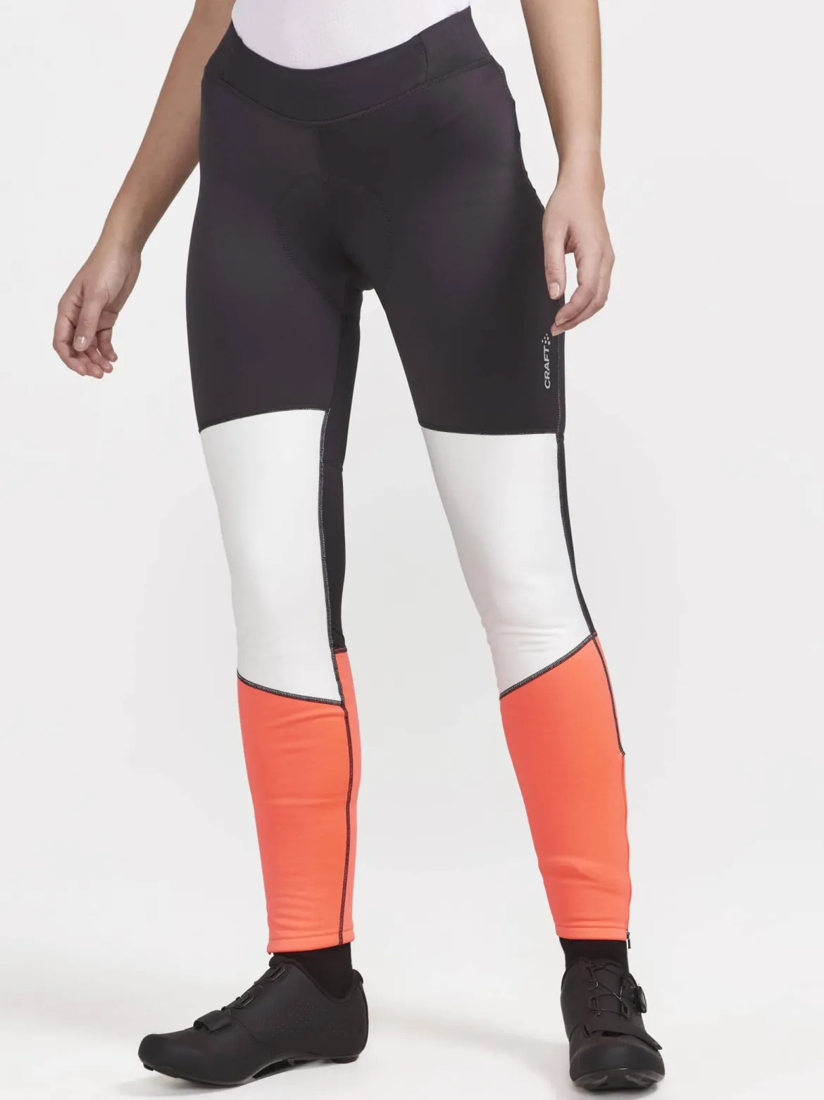 Women's Core Bike SubZ Lumen Wind Tights - SLATE-SHOCK
