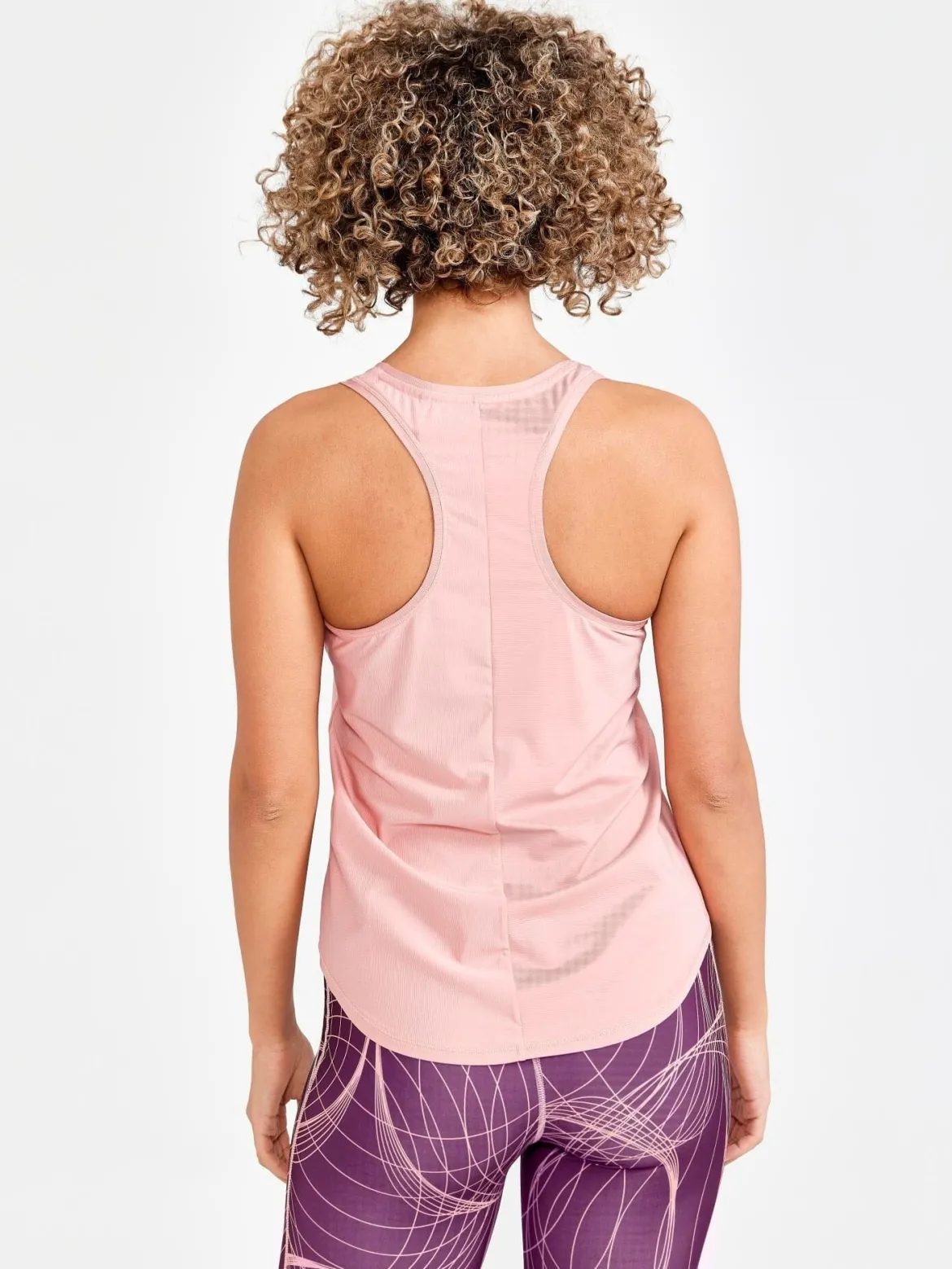 Women's Core Charge Rib Singlet - GLOW