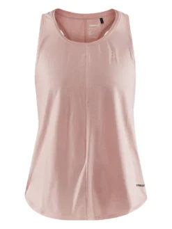 Women's Core Charge Rib Singlet - GLOW