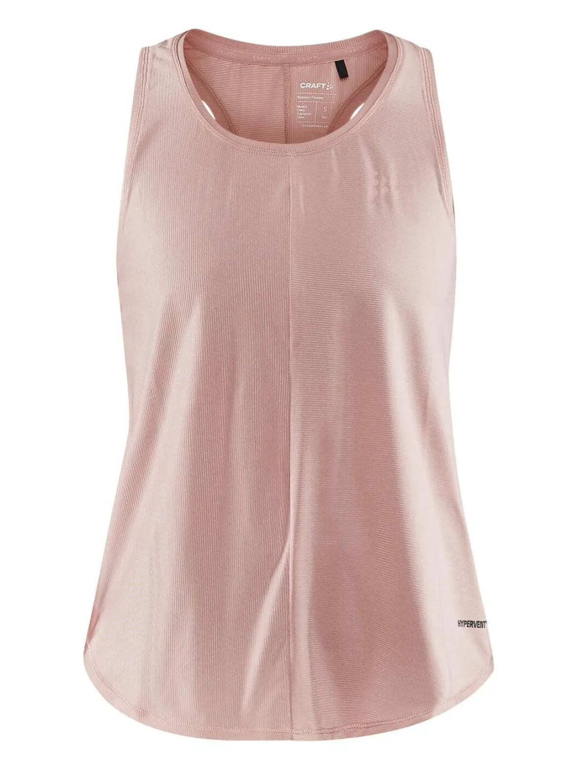 Women's Core Charge Rib Singlet - GLOW