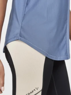 Women's Core Charge Rib Singlet - GLOW
