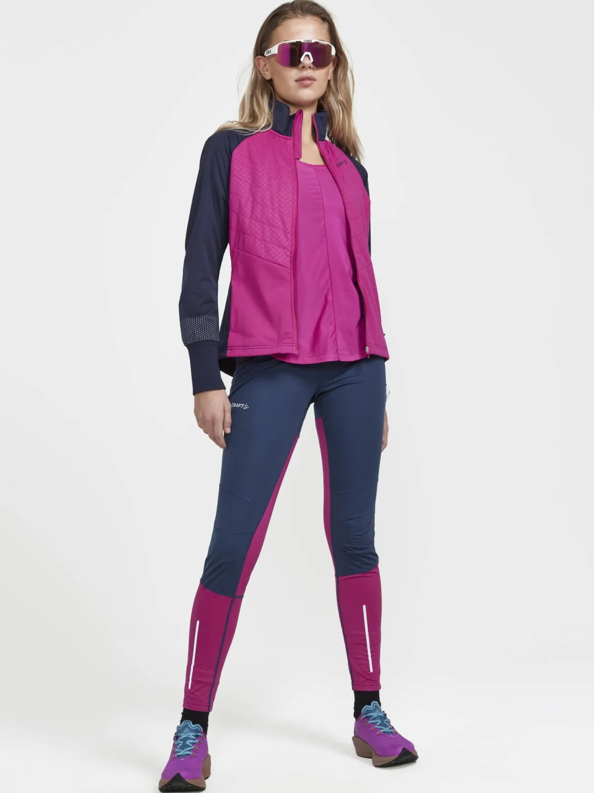 Women's Core Charge Rib Singlet - GLOW