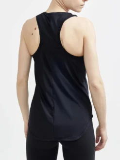 Women's Core Charge Rib Singlet - GLOW