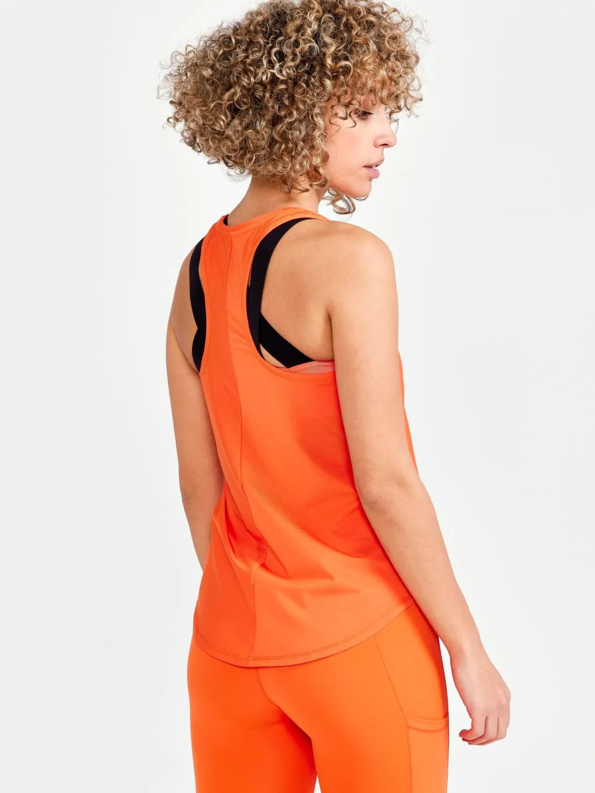 Women's Core Charge Rib Singlet - SOLO