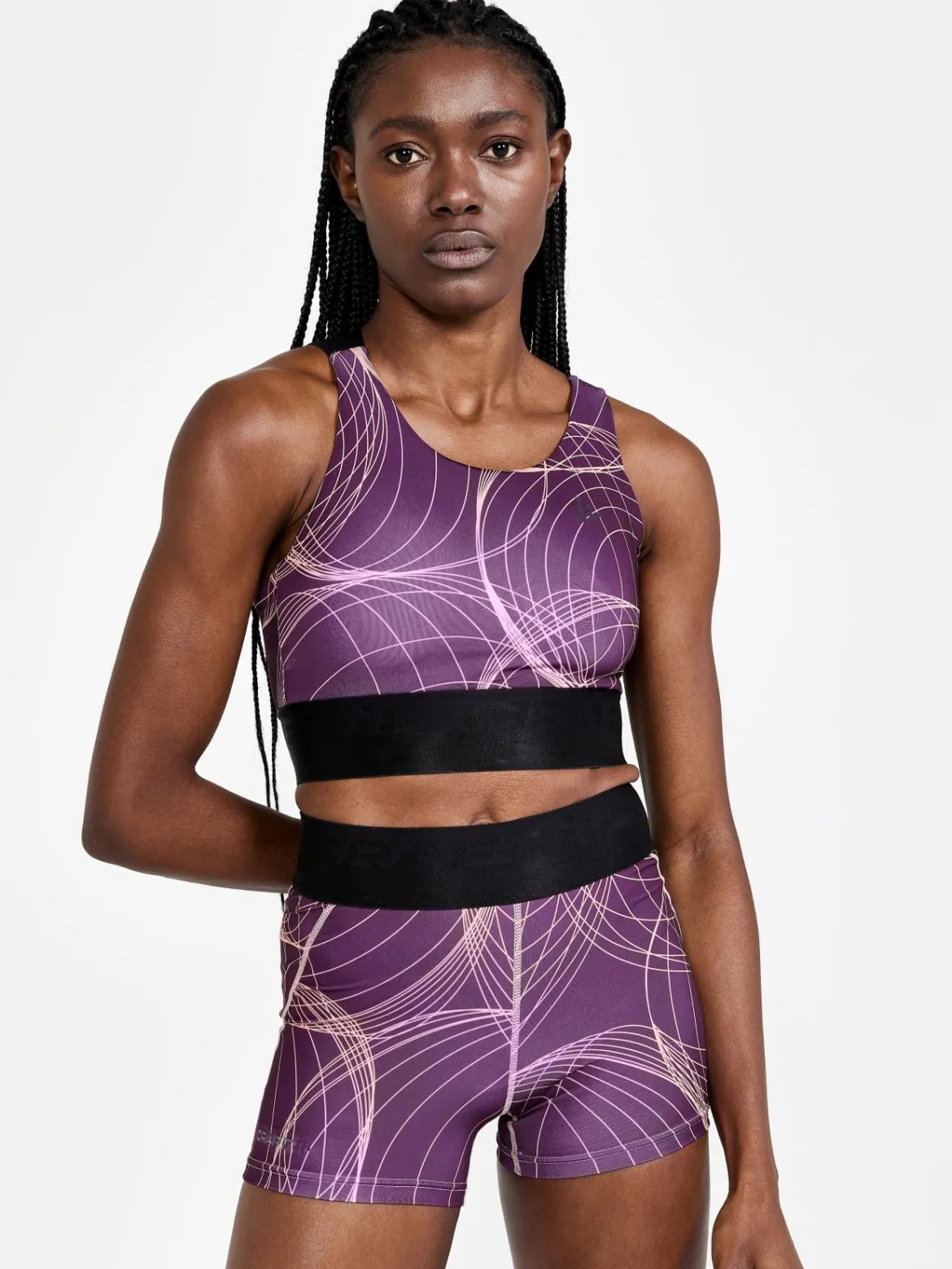 Women's Core Charge Sport Top - BURGUNDY-BLEIKUR