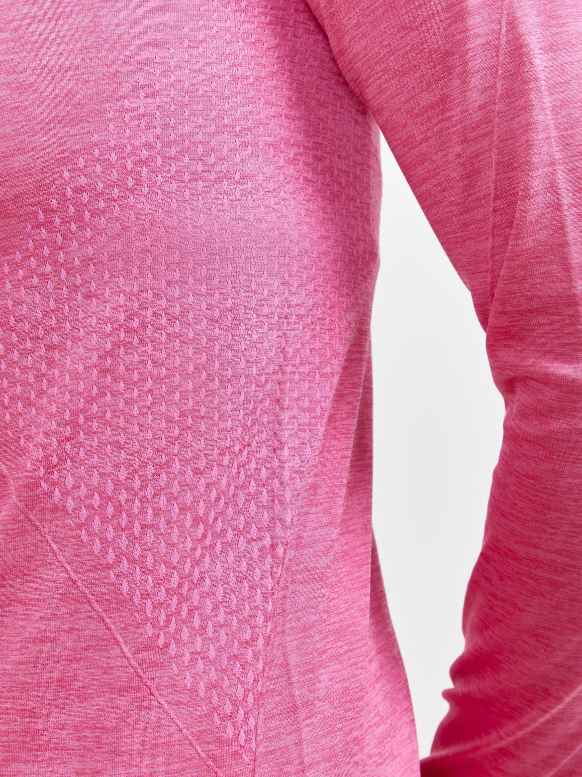 Women's Core Dry Active Comfort Zip Baselayer - FAME