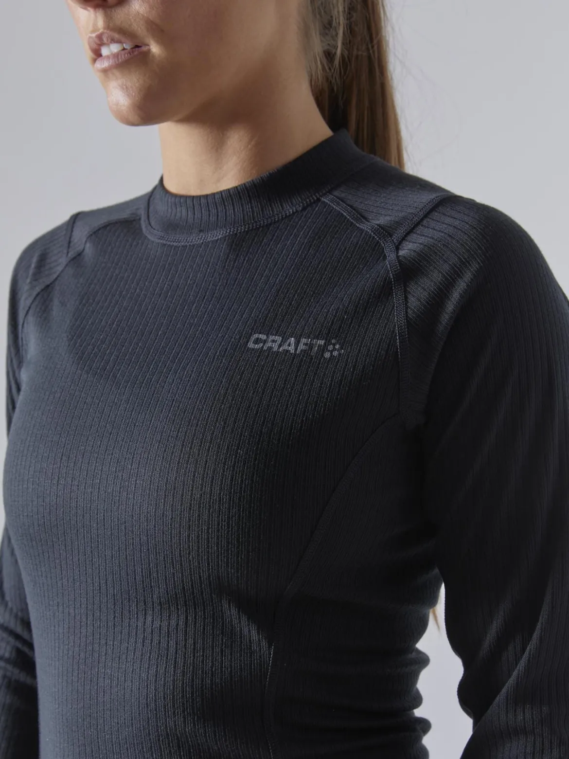 Women's Core Dry Baselayer Set - Black