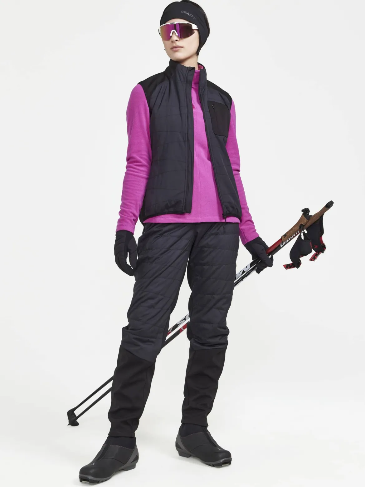 Women's Core Edge Thermal Midlayer - ROXO