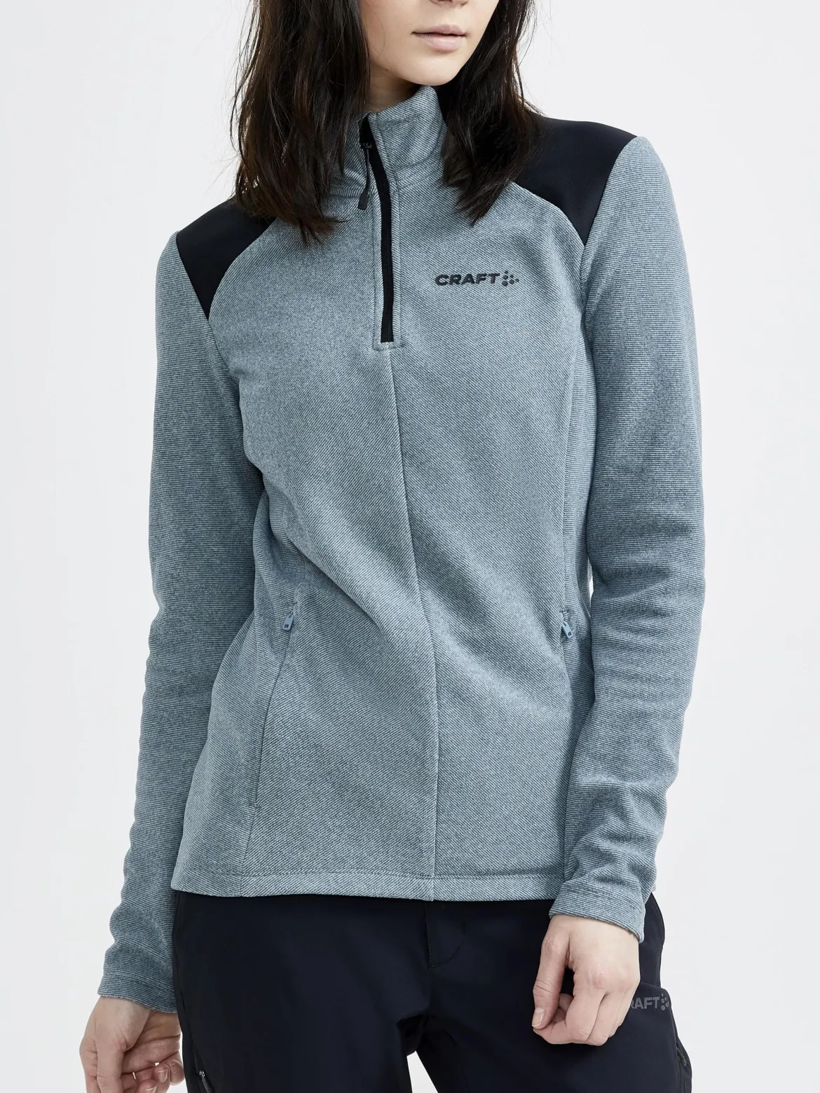 Women's Core Edge Thermal Midlayer - TROOPER-BLACK