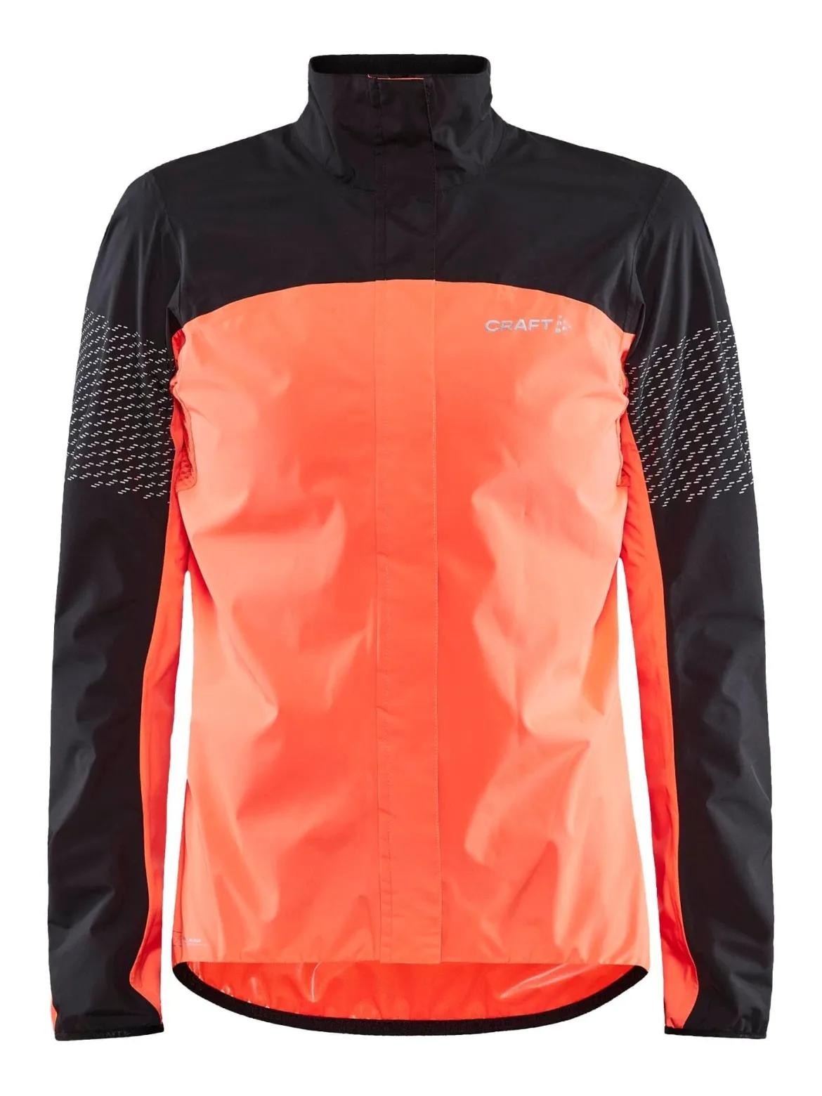 Women's Core Endur Lumen Hydro Bike Jacket - BLACK/SHOCK