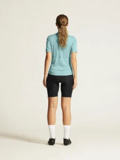 Women's Core Essence Bike Jersey Regular Fit - Celeste