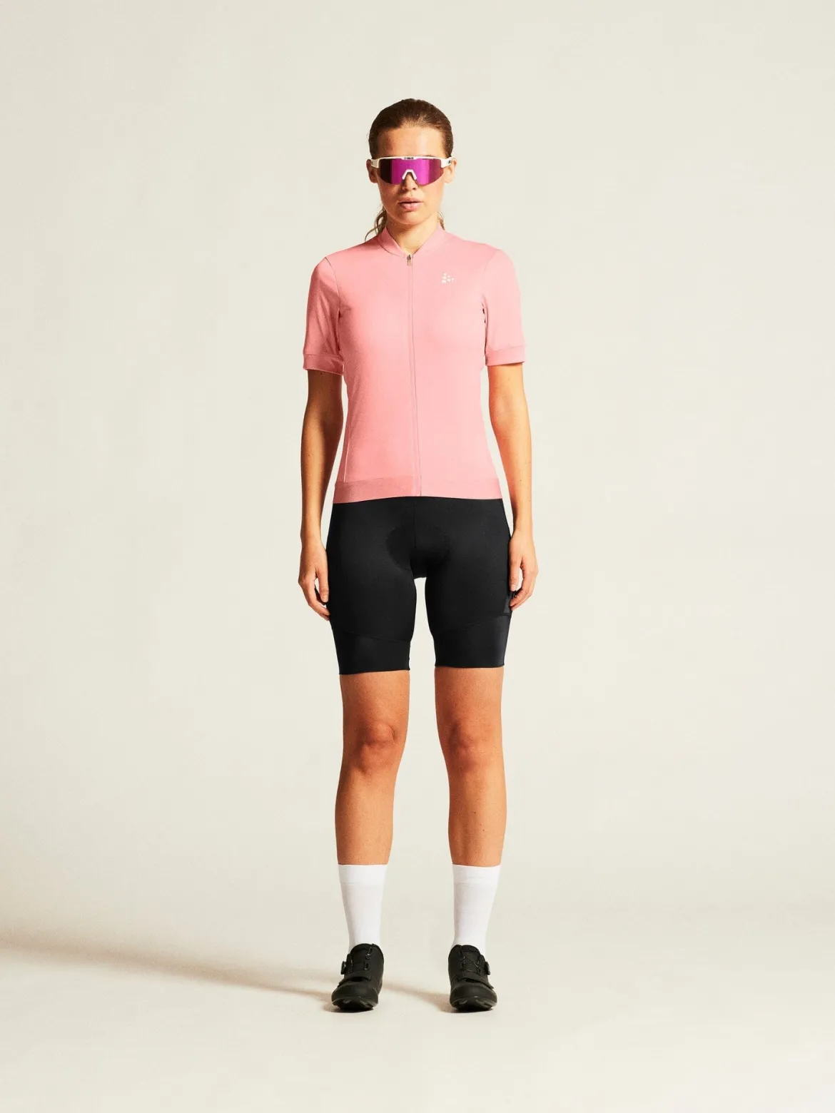 Women's Core Essence Bike Jersey Regular Fit - Peony