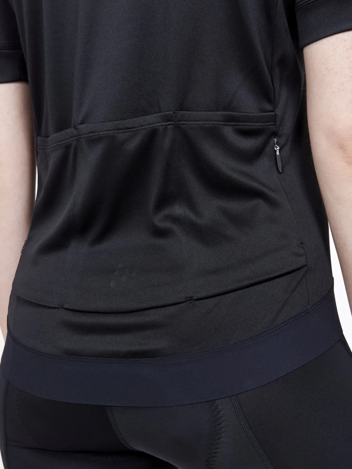 Women's Core Essence Bike Jersey Regular Fit - Black