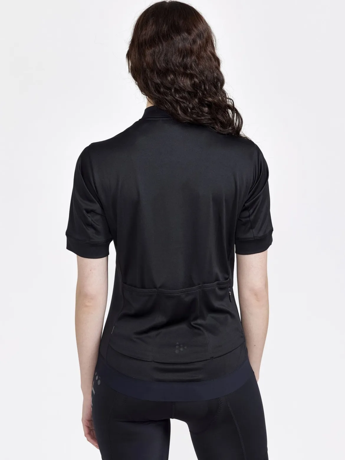 Women's Core Essence Bike Jersey Regular Fit - Black