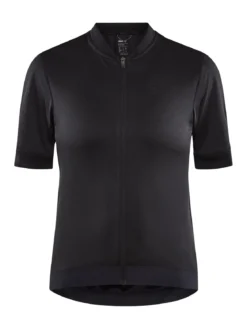 Women's Core Essence Bike Jersey Regular Fit - Black