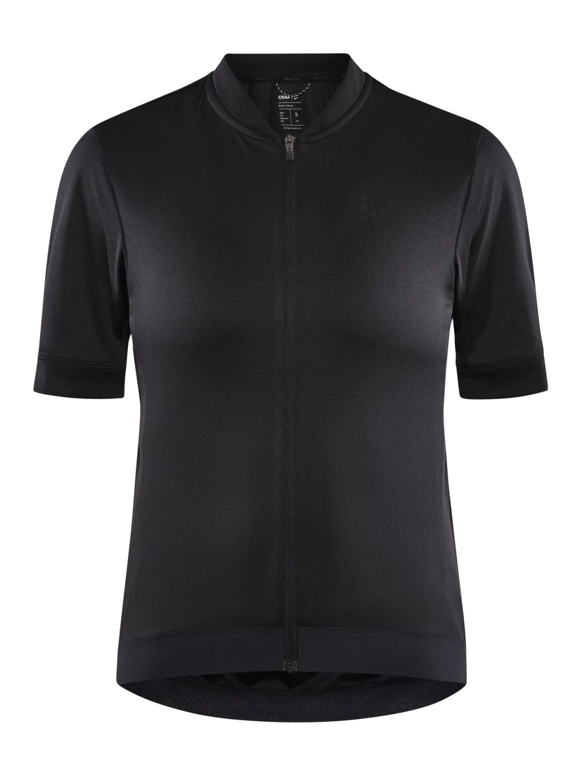 Women's Core Essence Bike Jersey Regular Fit - Black