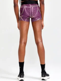 Women's Core Essence Training Hot Pants - BURGUNDY-BLEIKUR
