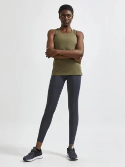 Women's Core Essence Training Tights - ASPHALT