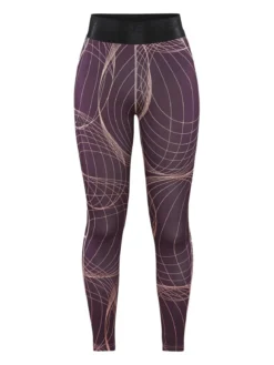 Women's Core Essence Training Tights - BURGUNDY-BLEIKUR