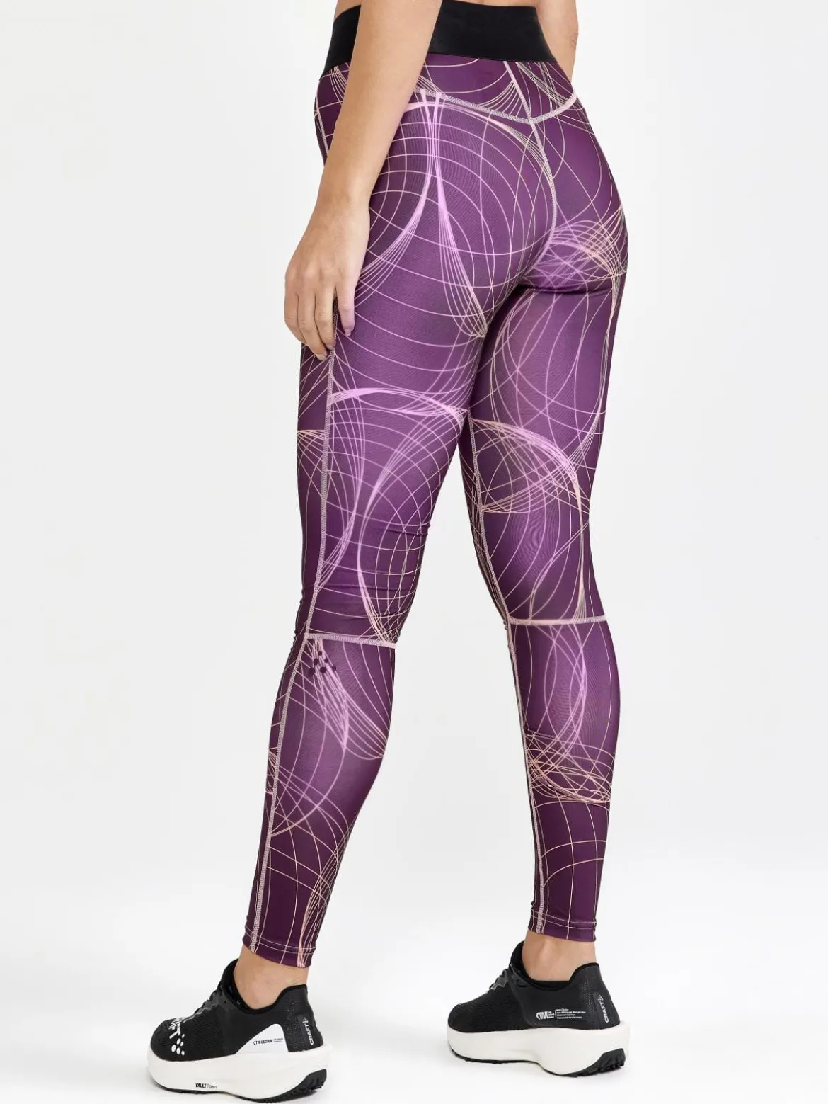 Women's Core Essence Training Tights - BURGUNDY-BLEIKUR