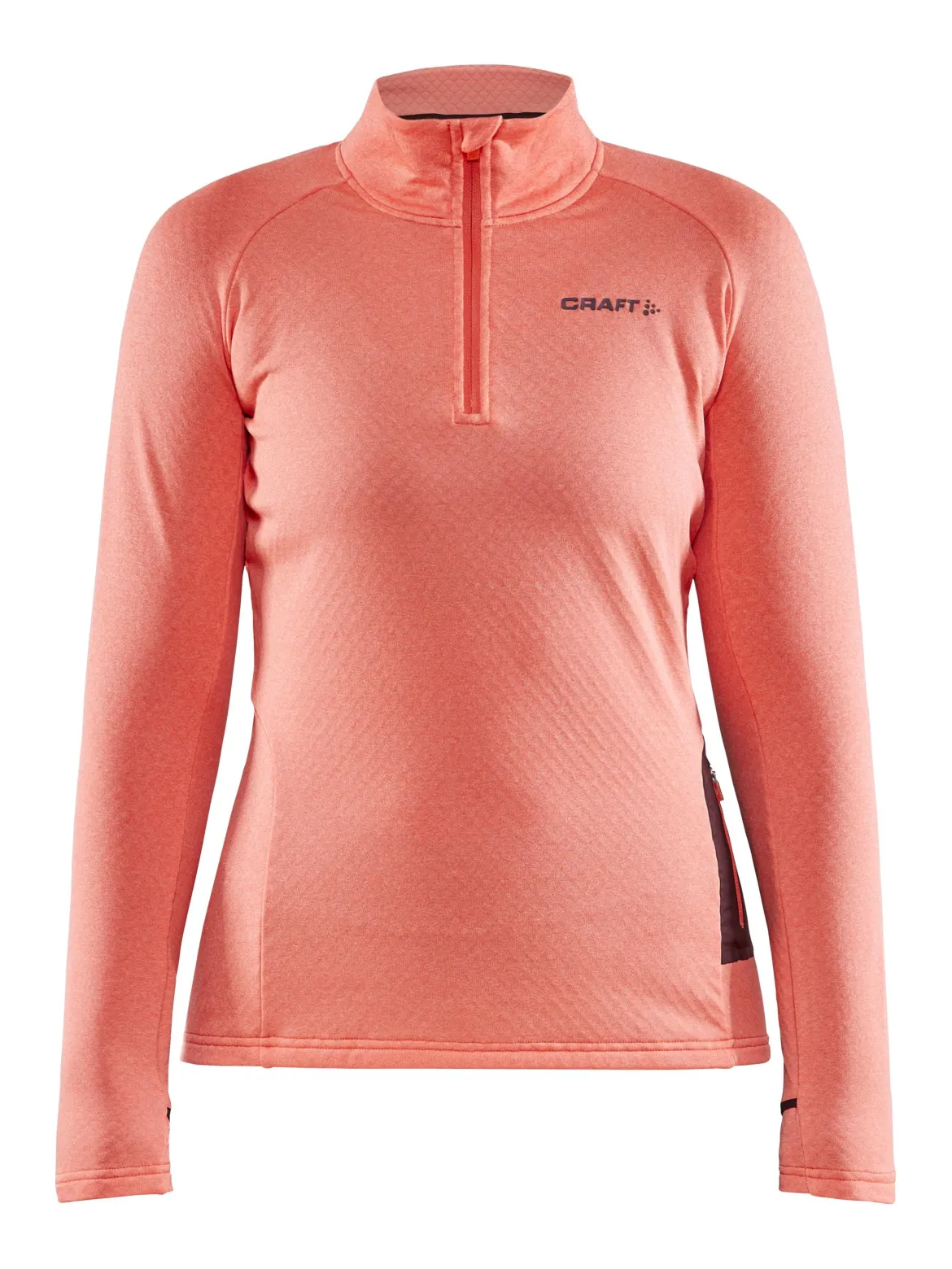 Women's Core Trim Thermal Midlayer - GREY MELANGE