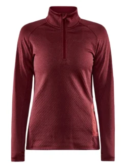 Women's Core Trim Thermal Midlayer - GREY MELANGE