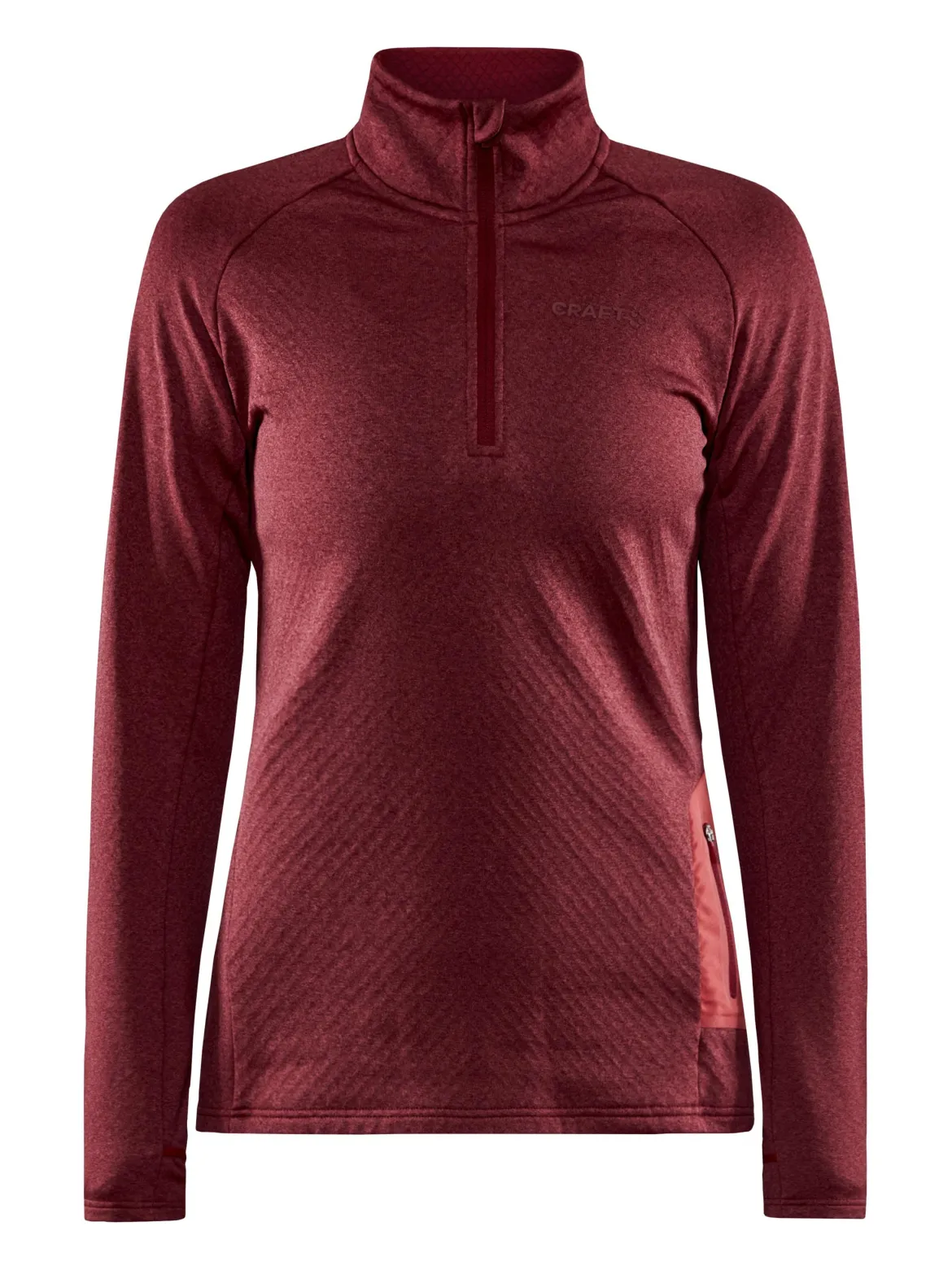 Women's Core Trim Thermal Midlayer - GREY MELANGE