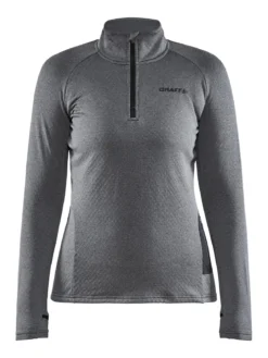 Women's Core Trim Thermal Midlayer - GREY MELANGE