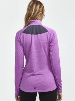 Women's Core Trim Thermal Midlayer - GREY MELANGE