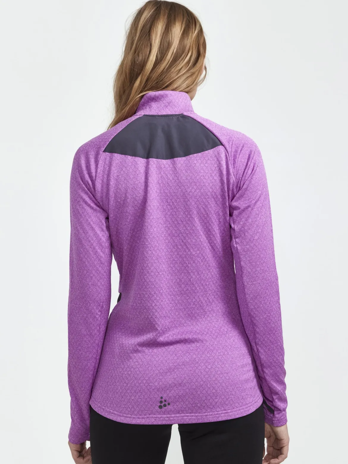 Women's Core Trim Thermal Midlayer - GREY MELANGE