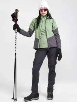 Women's Core Trim Thermal Midlayer - GREY MELANGE