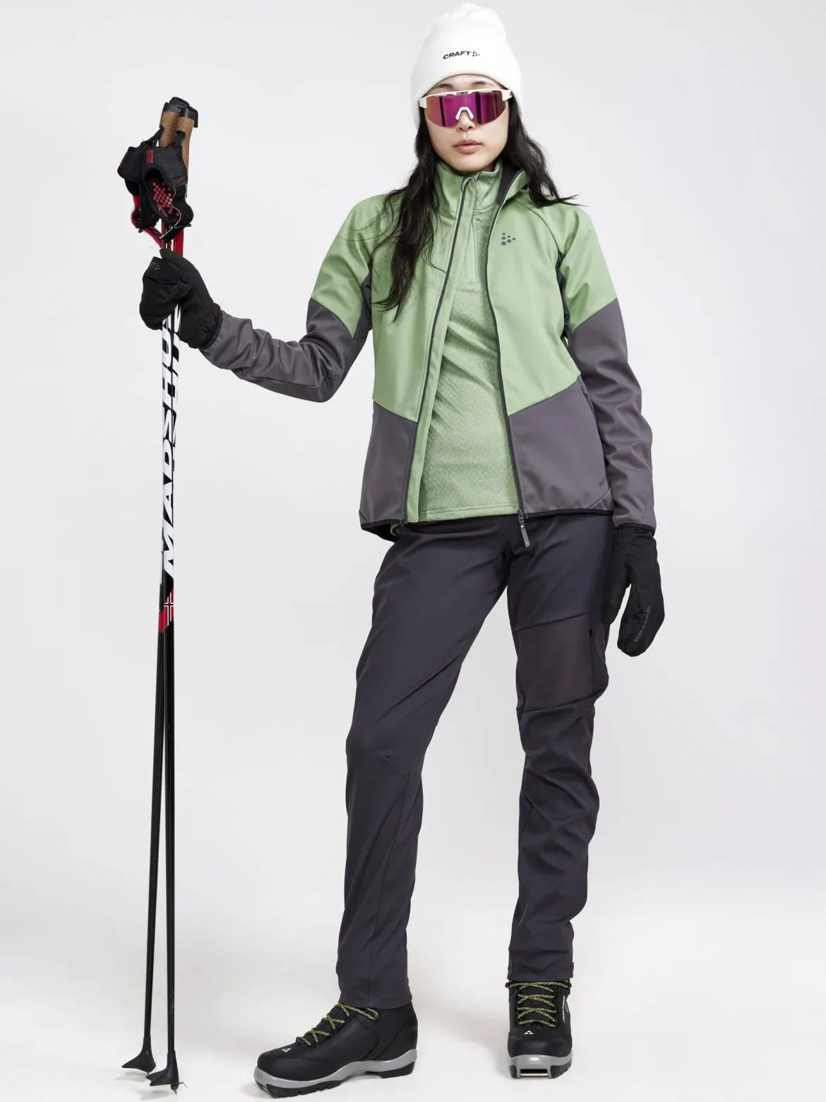 Women's Core Trim Thermal Midlayer - GREY MELANGE