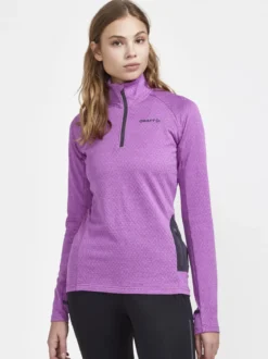 Women's Core Trim Thermal Midlayer - GREY MELANGE